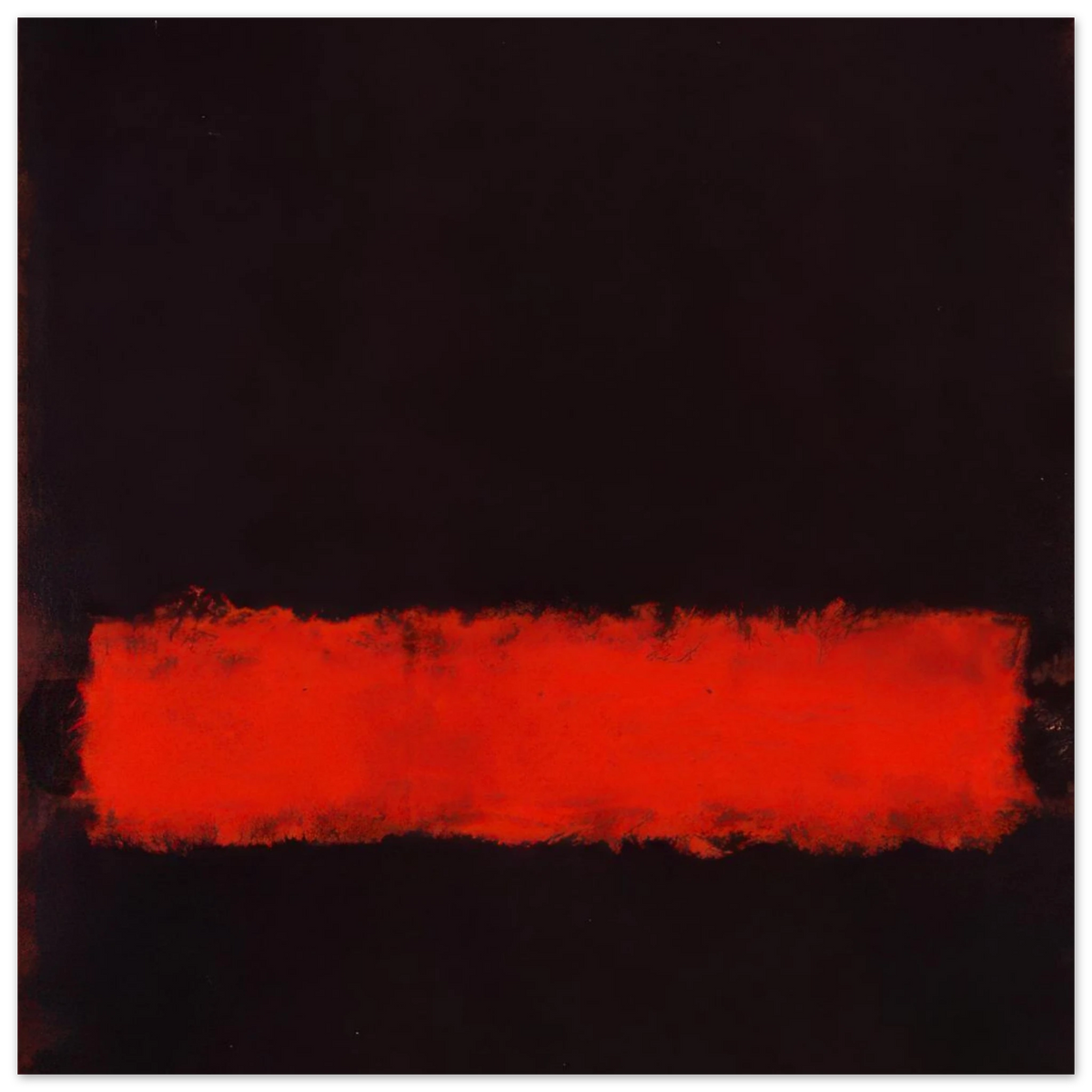 Black  Red and Black  1968 – Mark Rothko Poster | Abstract Wall Art