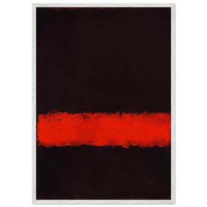 Black in Deep Red  – Mark Rothko Framed Art Print | Abstract Wall Art
